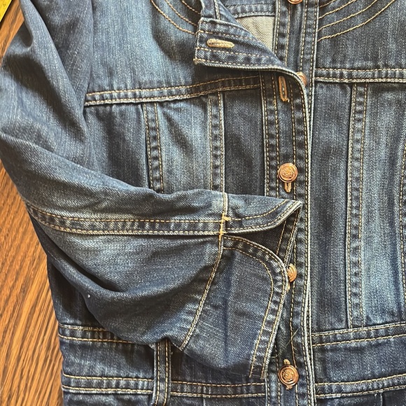 Five Plus Denim Button Up Dressl - Picture 5 of 15